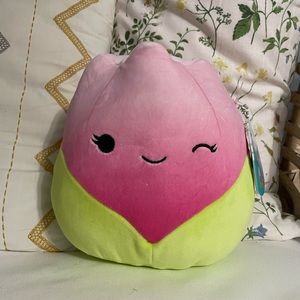 BNWT Squishmallow Pink Tulip Brigie 8”